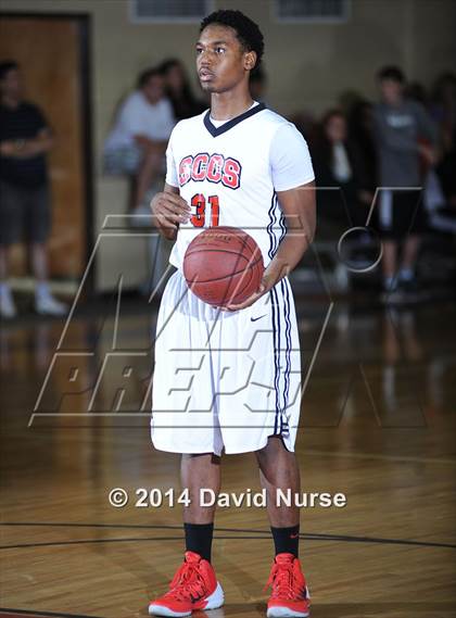 Thumbnail 2 in Albert Einstein Academy vs. Santa Clarita Christian photogallery.