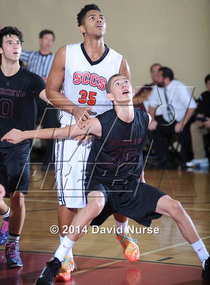 Thumbnail 1 in Albert Einstein Academy vs. Santa Clarita Christian photogallery.