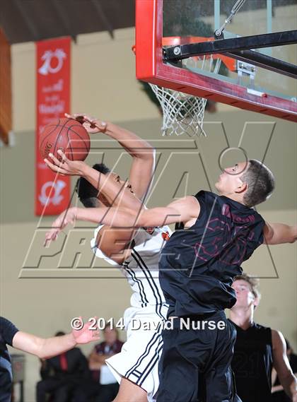 Thumbnail 1 in Albert Einstein Academy vs. Santa Clarita Christian photogallery.