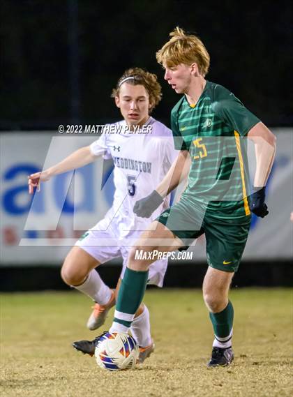 Thumbnail 3 in Cardinal Gibbons vs. Weddington (NCHSAA 4A Final) (1 of 2 - the Game) photogallery.