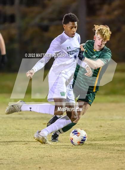 Thumbnail 2 in Cardinal Gibbons vs. Weddington (NCHSAA 4A Final) (1 of 2 - the Game) photogallery.