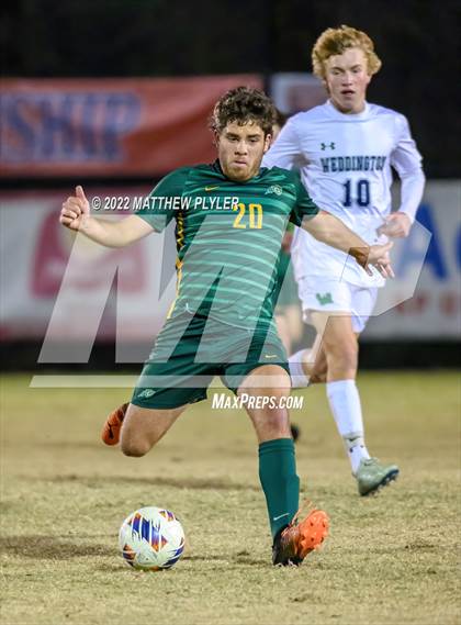 Thumbnail 3 in Cardinal Gibbons vs. Weddington (NCHSAA 4A Final) (1 of 2 - the Game) photogallery.