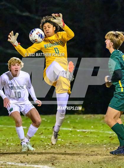Thumbnail 3 in Cardinal Gibbons vs. Weddington (NCHSAA 4A Final) (1 of 2 - the Game) photogallery.