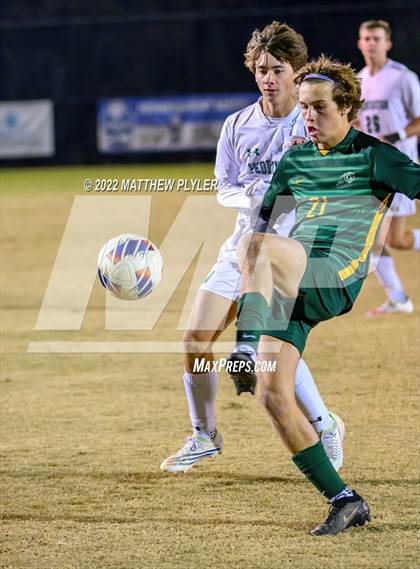 Thumbnail 2 in Cardinal Gibbons vs. Weddington (NCHSAA 4A Final) (1 of 2 - the Game) photogallery.