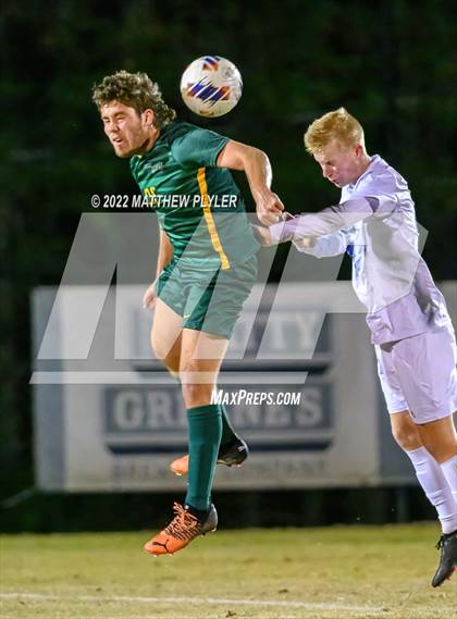 Thumbnail 2 in Cardinal Gibbons vs. Weddington (NCHSAA 4A Final) (1 of 2 - the Game) photogallery.
