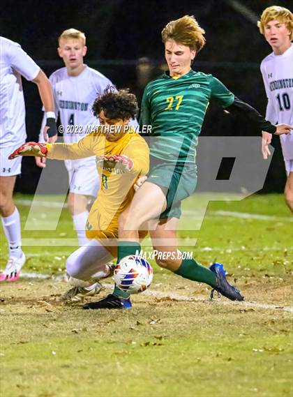 Thumbnail 3 in Cardinal Gibbons vs. Weddington (NCHSAA 4A Final) (1 of 2 - the Game) photogallery.