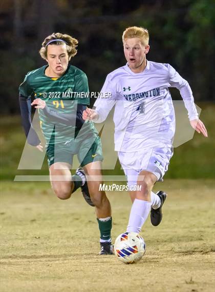 Thumbnail 3 in Cardinal Gibbons vs. Weddington (NCHSAA 4A Final) (1 of 2 - the Game) photogallery.