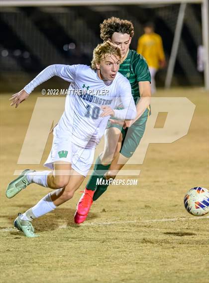 Thumbnail 2 in Cardinal Gibbons vs. Weddington (NCHSAA 4A Final) (1 of 2 - the Game) photogallery.