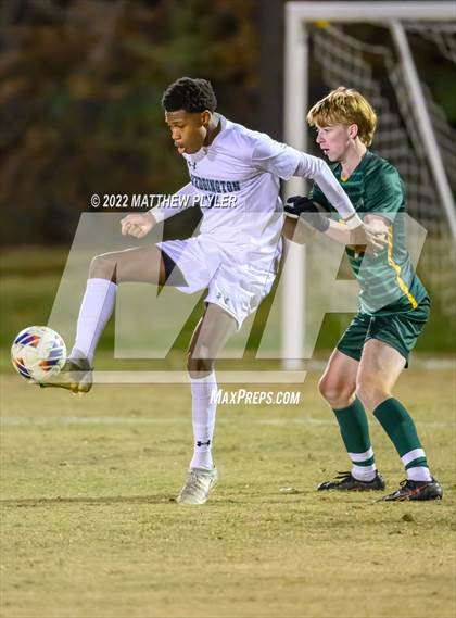 Thumbnail 2 in Cardinal Gibbons vs. Weddington (NCHSAA 4A Final) (1 of 2 - the Game) photogallery.
