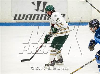 Thumbnail 1 in Franklin vs Bishop Hendricken (Mount St. Charles Holiday Face-Off) photogallery.