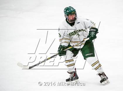 Thumbnail 1 in Franklin vs Bishop Hendricken (Mount St. Charles Holiday Face-Off) photogallery.