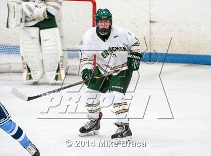 Thumbnail 1 in Franklin vs Bishop Hendricken (Mount St. Charles Holiday Face-Off) photogallery.