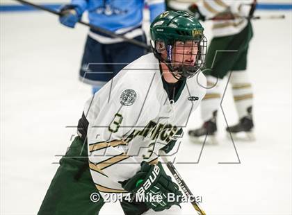 Thumbnail 3 in Franklin vs Bishop Hendricken (Mount St. Charles Holiday Face-Off) photogallery.