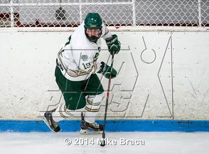 Thumbnail 1 in Franklin vs Bishop Hendricken (Mount St. Charles Holiday Face-Off) photogallery.