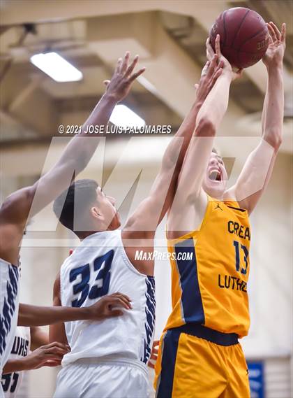 Thumbnail 3 in Crean Lutheran @ Silverado (CIF SS Division 2A 2nd Round Playoff) photogallery.