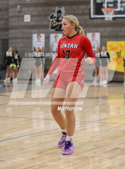 Thumbnail 3 in Uintah @ Desert Hills (UHSAA 4A Round 1) photogallery.