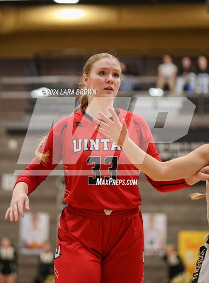 Thumbnail 3 in Uintah @ Desert Hills (UHSAA 4A Round 1) photogallery.