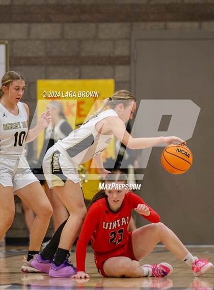 Thumbnail 2 in Uintah @ Desert Hills (UHSAA 4A Round 1) photogallery.