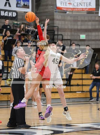 Thumbnail 3 in Uintah @ Desert Hills (UHSAA 4A Round 1) photogallery.