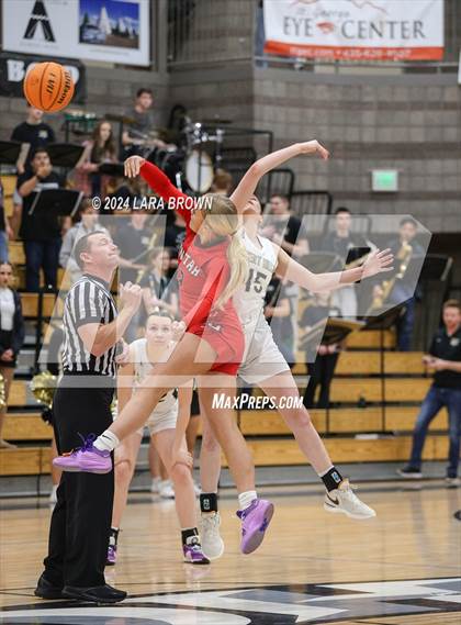 Thumbnail 1 in Uintah @ Desert Hills (UHSAA 4A Round 1) photogallery.