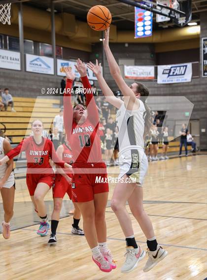 Thumbnail 2 in Uintah @ Desert Hills (UHSAA 4A Round 1) photogallery.