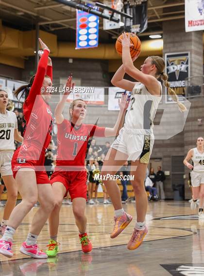 Thumbnail 3 in Uintah @ Desert Hills (UHSAA 4A Round 1) photogallery.