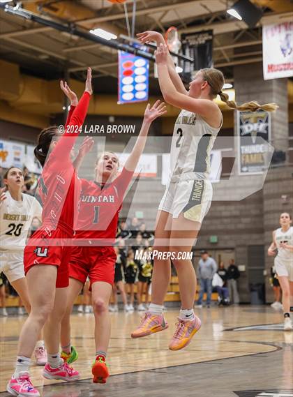 Thumbnail 2 in Uintah @ Desert Hills (UHSAA 4A Round 1) photogallery.