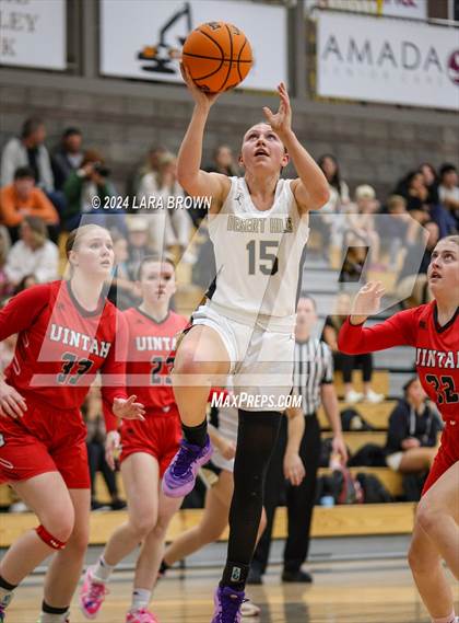 Thumbnail 3 in Uintah @ Desert Hills (UHSAA 4A Round 1) photogallery.