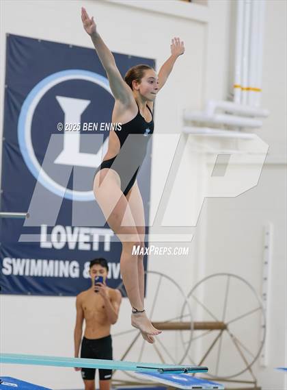 Thumbnail 2 in Lovett's Invitational (Diving) photogallery.