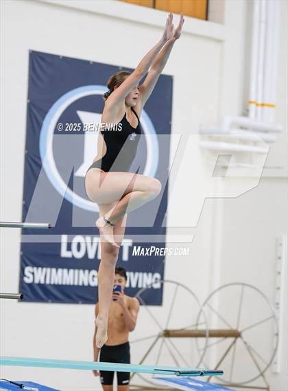Thumbnail 1 in Lovett's Invitational (Diving) photogallery.