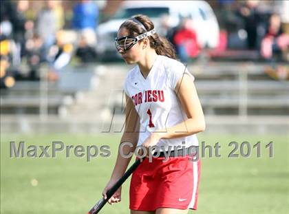 Thumbnail 3 in Lafayette vs. Cor Jesu (Midwest Field Hockey Tournament) photogallery.