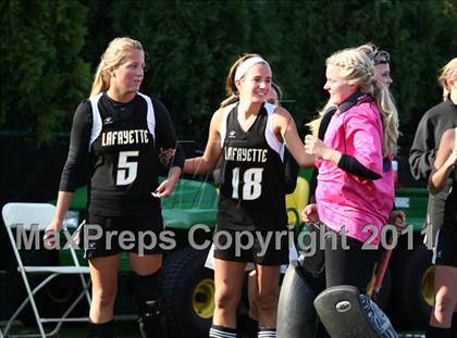 Thumbnail 3 in Lafayette vs. Cor Jesu (Midwest Field Hockey Tournament) photogallery.