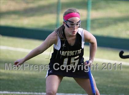 Thumbnail 3 in Lafayette vs. Cor Jesu (Midwest Field Hockey Tournament) photogallery.