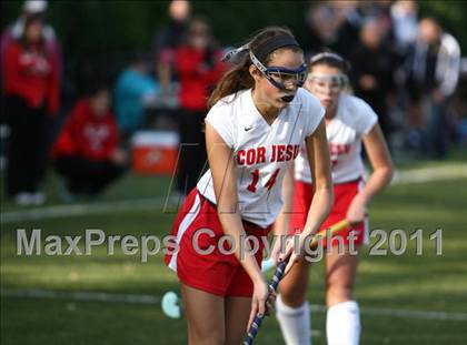 Thumbnail 2 in Lafayette vs. Cor Jesu (Midwest Field Hockey Tournament) photogallery.