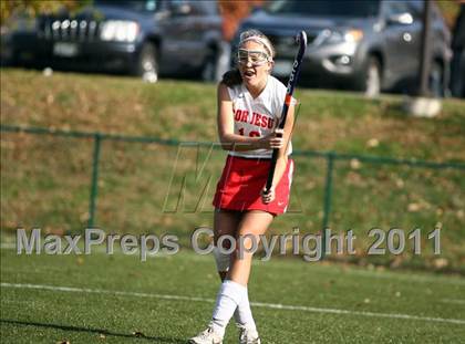 Thumbnail 2 in Lafayette vs. Cor Jesu (Midwest Field Hockey Tournament) photogallery.