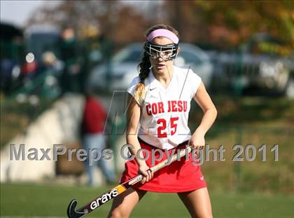 Thumbnail 3 in Lafayette vs. Cor Jesu (Midwest Field Hockey Tournament) photogallery.