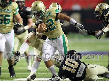 Thumbnail 2 in Calhoun vs. Buford (GHSA Class AA Final) photogallery.