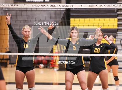 Thumbnail 2 in Del Oro vs St Francis (Del Oro Tournament) photogallery.