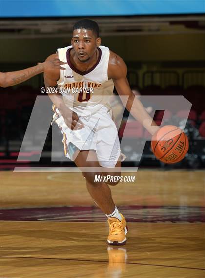 Thumbnail 3 in Christ the King vs. Monroe Campus (Public vs Catholic Hoops Showdown) photogallery.