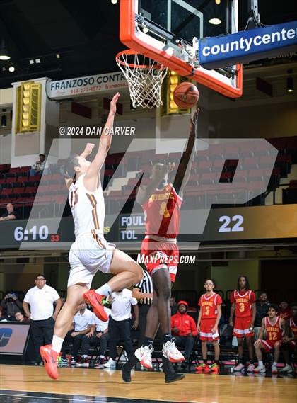 Thumbnail 3 in Christ the King vs. Monroe Campus (Public vs Catholic Hoops Showdown) photogallery.