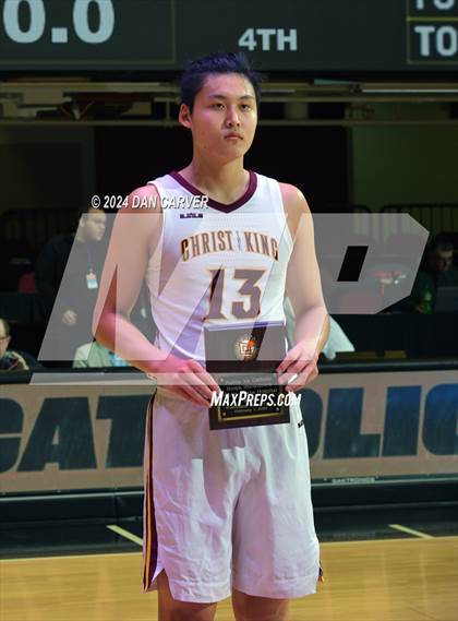 Thumbnail 3 in Christ the King vs. Monroe Campus (Public vs Catholic Hoops Showdown) photogallery.