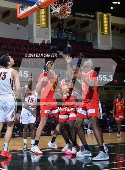 Thumbnail 2 in Christ the King vs. Monroe Campus (Public vs Catholic Hoops Showdown) photogallery.