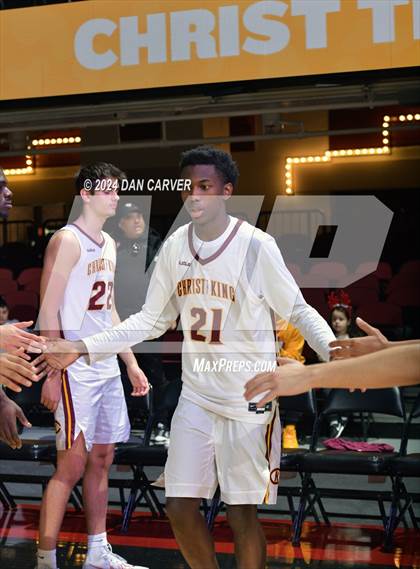 Thumbnail 2 in Christ the King vs. Monroe Campus (Public vs Catholic Hoops Showdown) photogallery.