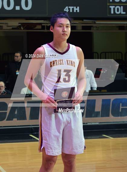 Thumbnail 2 in Christ the King vs. Monroe Campus (Public vs Catholic Hoops Showdown) photogallery.