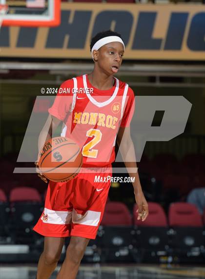 Thumbnail 2 in Christ the King vs. Monroe Campus (Public vs Catholic Hoops Showdown) photogallery.