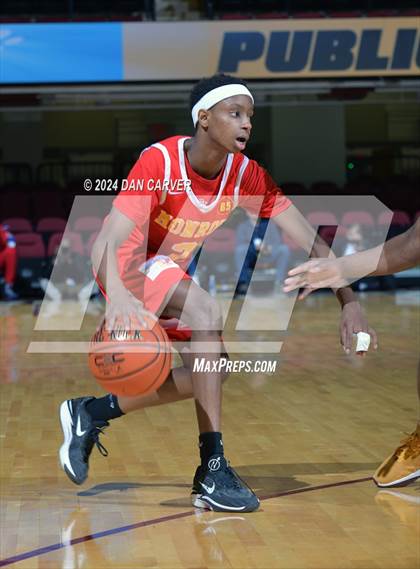 Thumbnail 3 in Christ the King vs. Monroe Campus (Public vs Catholic Hoops Showdown) photogallery.