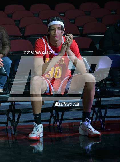 Thumbnail 3 in Christ the King vs. Monroe Campus (Public vs Catholic Hoops Showdown) photogallery.
