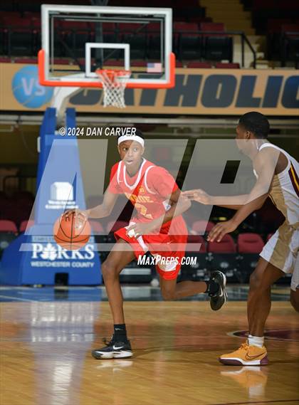 Thumbnail 1 in Christ the King vs. Monroe Campus (Public vs Catholic Hoops Showdown) photogallery.
