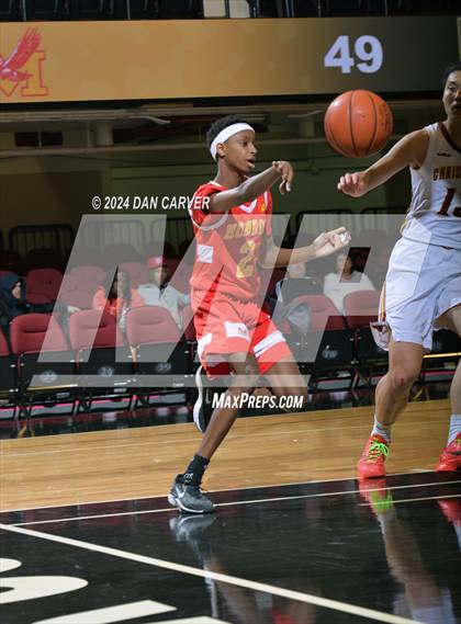 Thumbnail 3 in Christ the King vs. Monroe Campus (Public vs Catholic Hoops Showdown) photogallery.