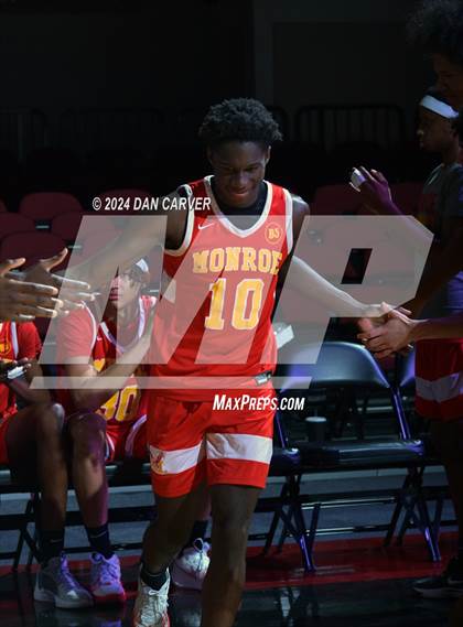 Thumbnail 1 in Christ the King vs. Monroe Campus (Public vs Catholic Hoops Showdown) photogallery.